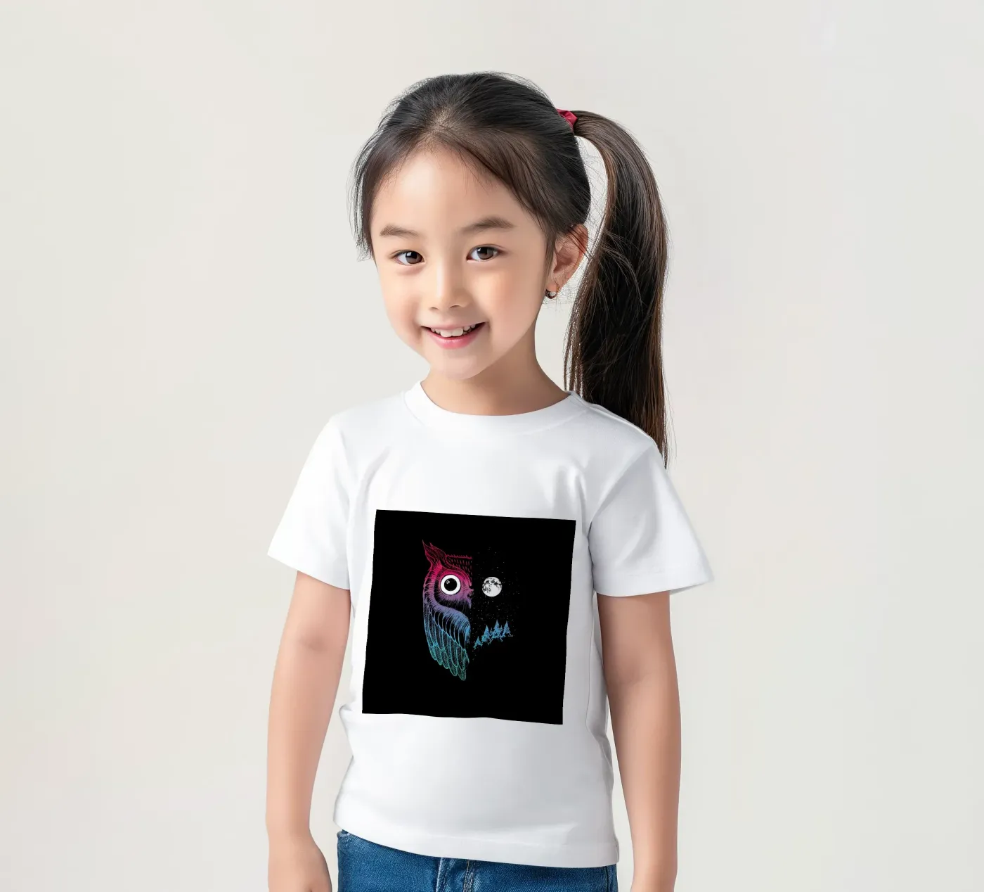 Night Owl t-shirt bambini da DinoMike
