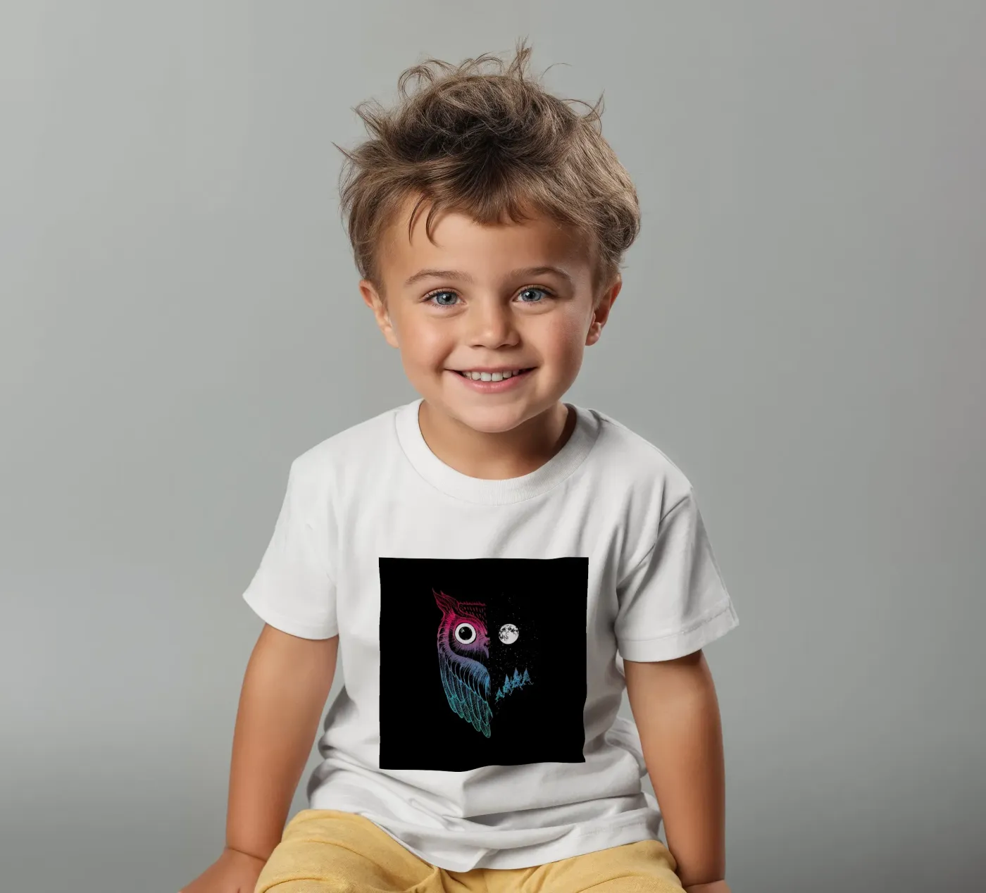 Night Owl t-shirt bambini da DinoMike