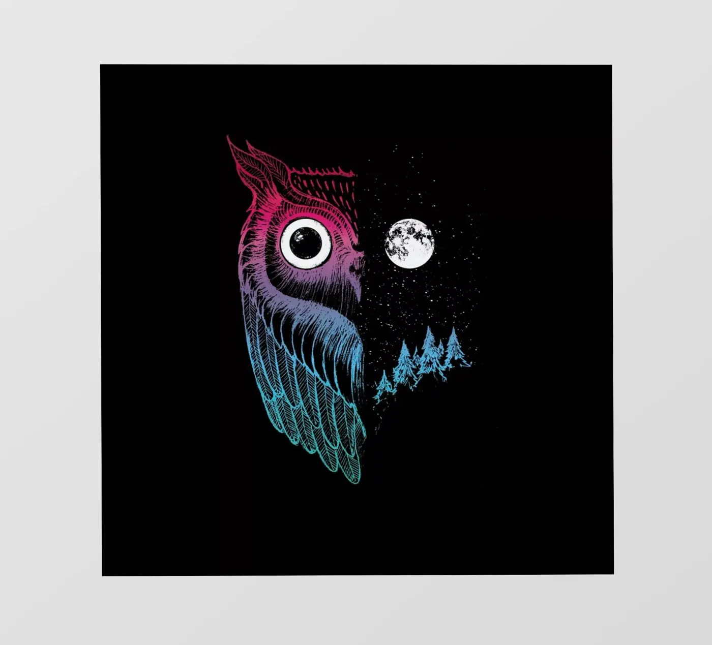 Night Owl pellicola backlit da DinoMike