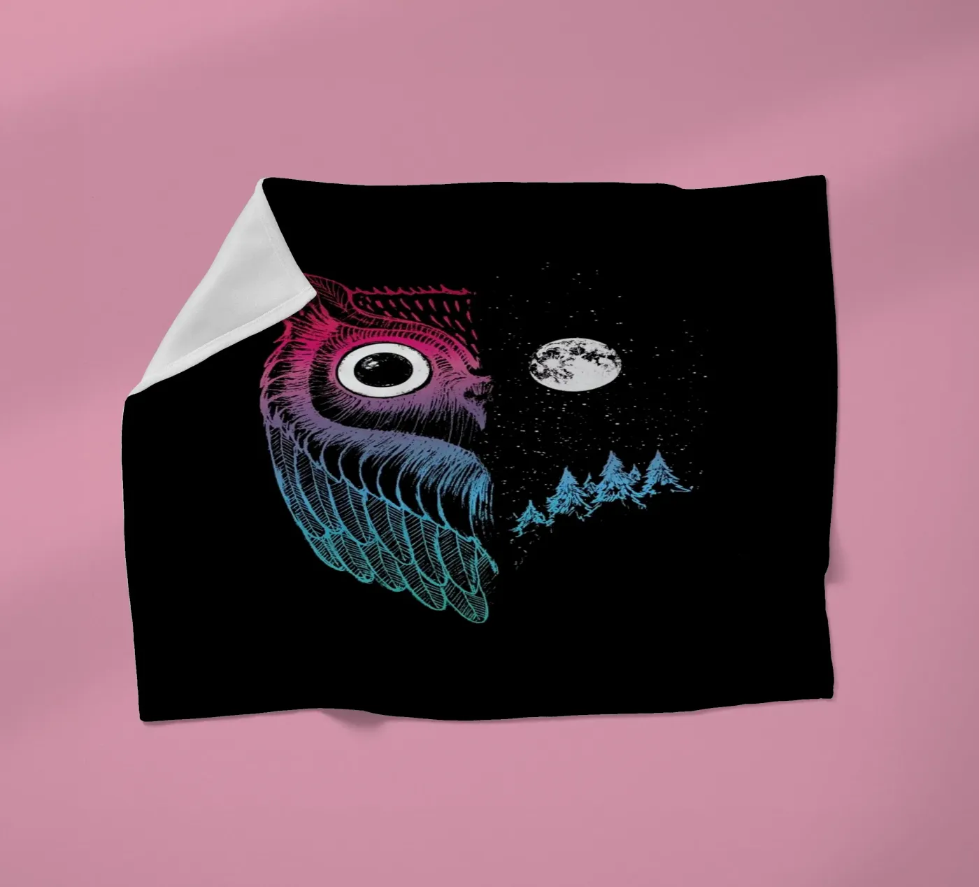 Night Owl Fleecedecke von DinoMike