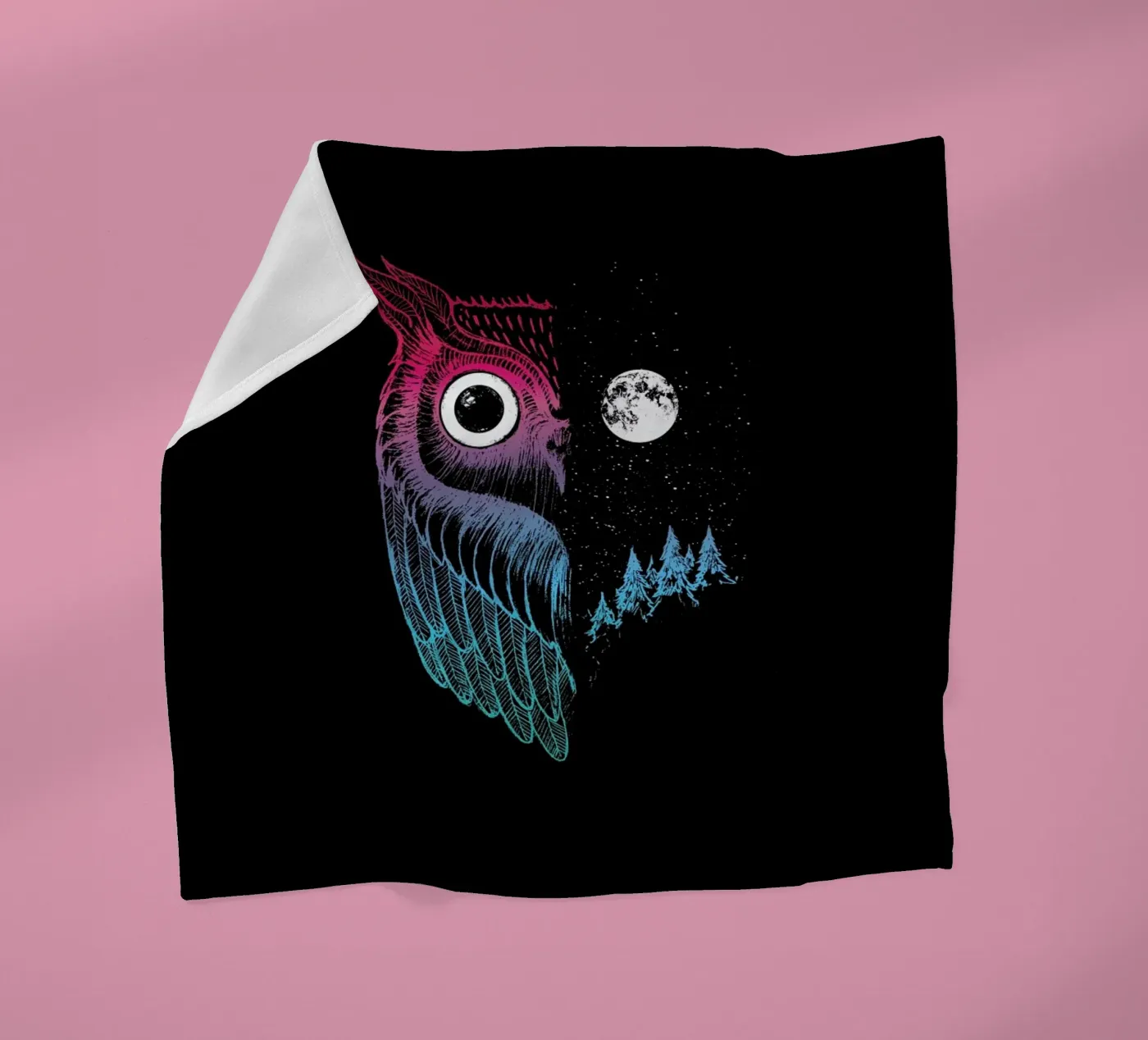 Night Owl Fleecedecke von DinoMike