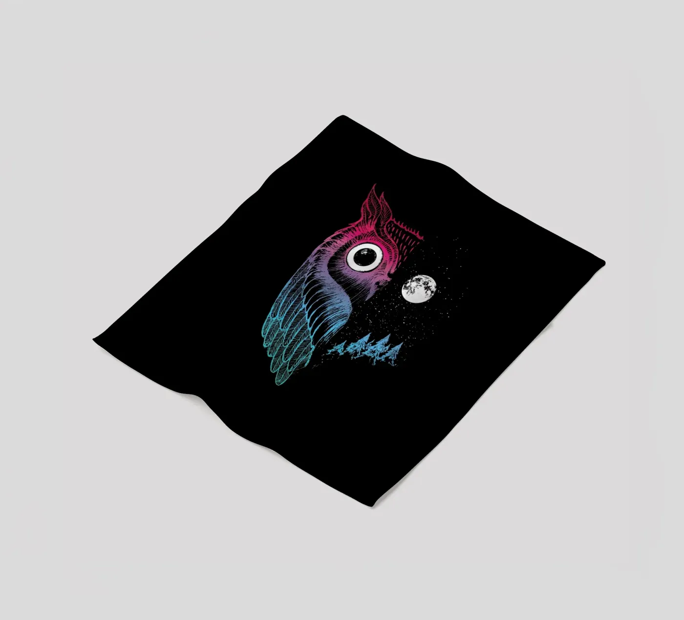 Night Owl Fleecedecke von DinoMike