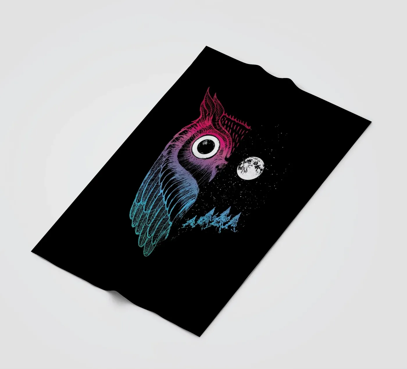 Night Owl Fleecedecke von DinoMike
