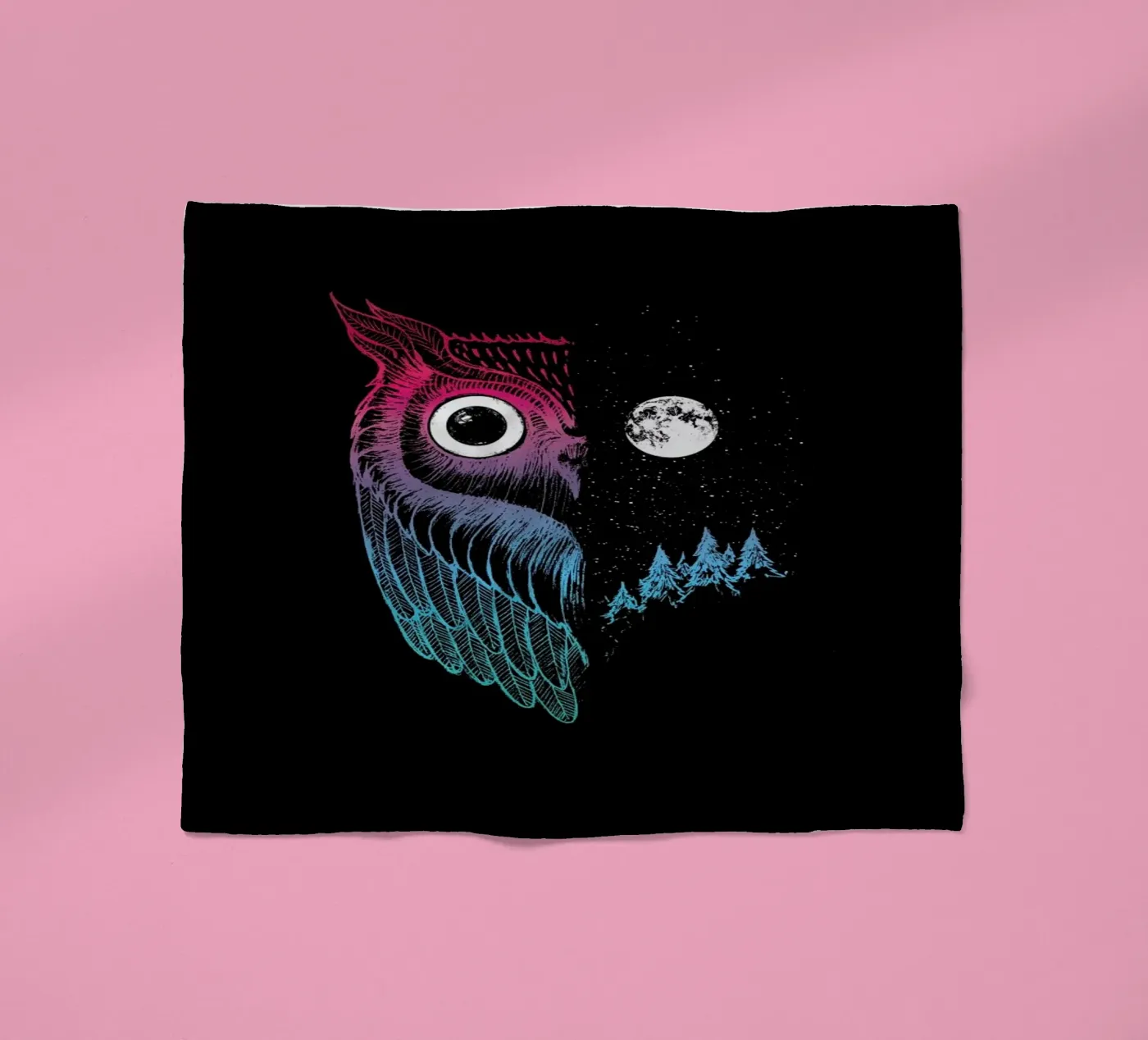 Night Owl Fleecedecke von DinoMike