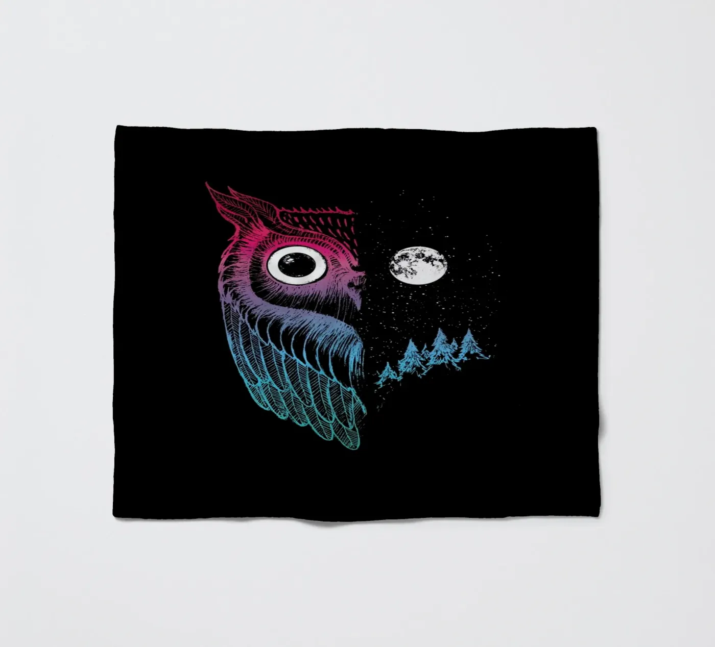 Night Owl Fleecedecke von DinoMike