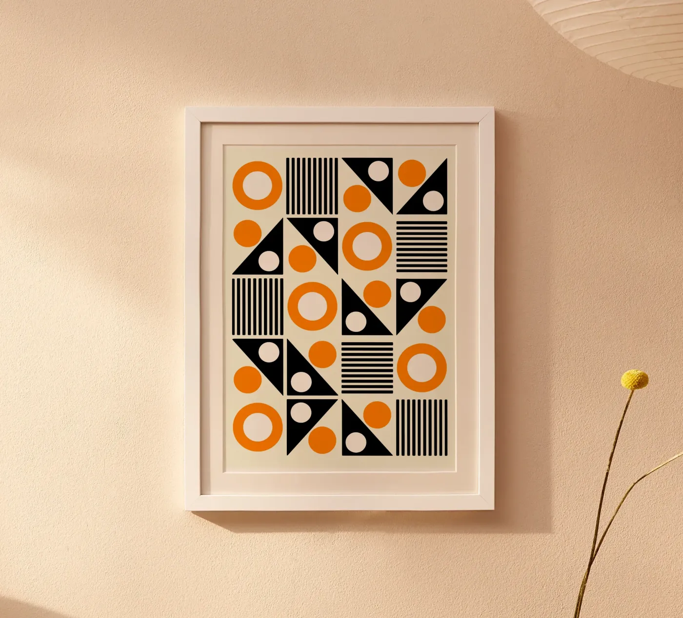 Structural Rhythm Pattern poster by Janet