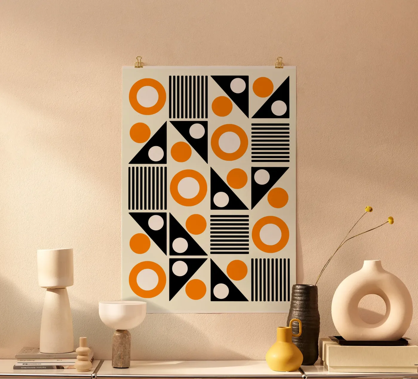 Structural Rhythm Pattern poster by Janet