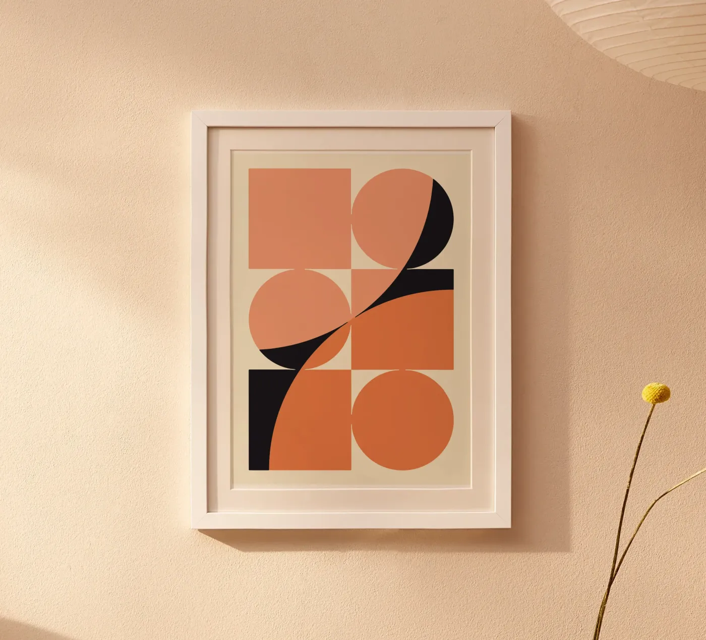 Geometric Modular Composition poster by Janet