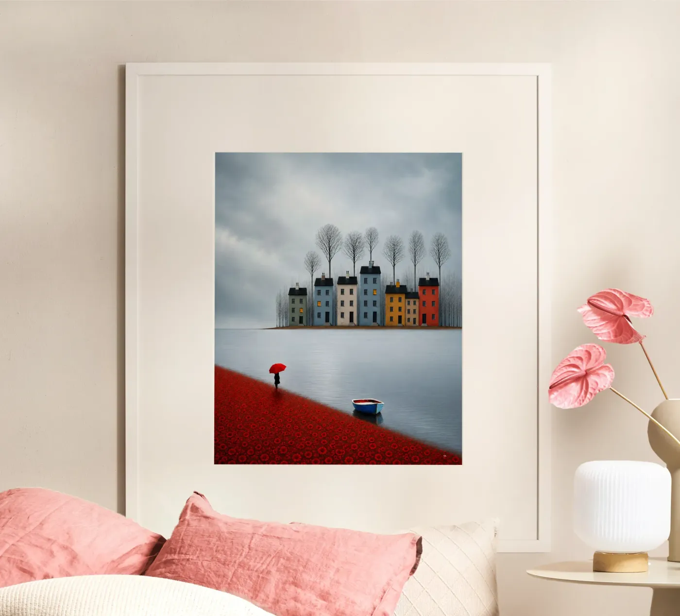 Abfahrt Poster von vincenzomarzocchiartist