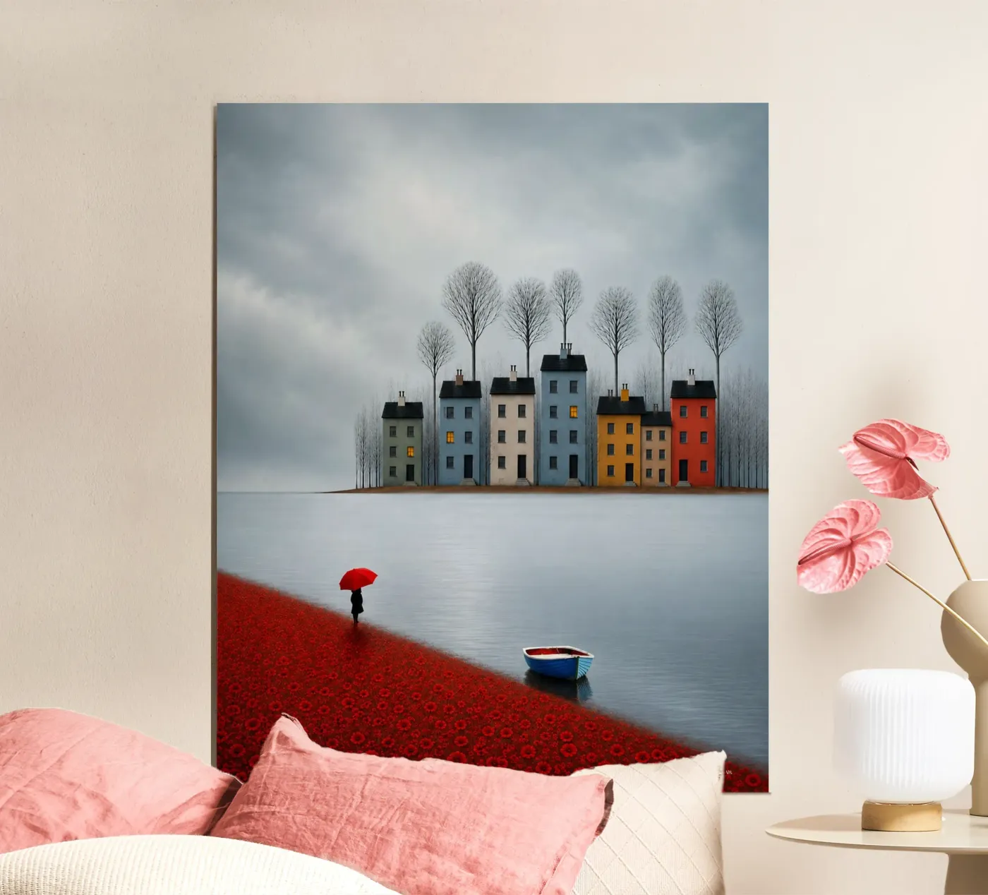 Abfahrt Poster von vincenzomarzocchiartist