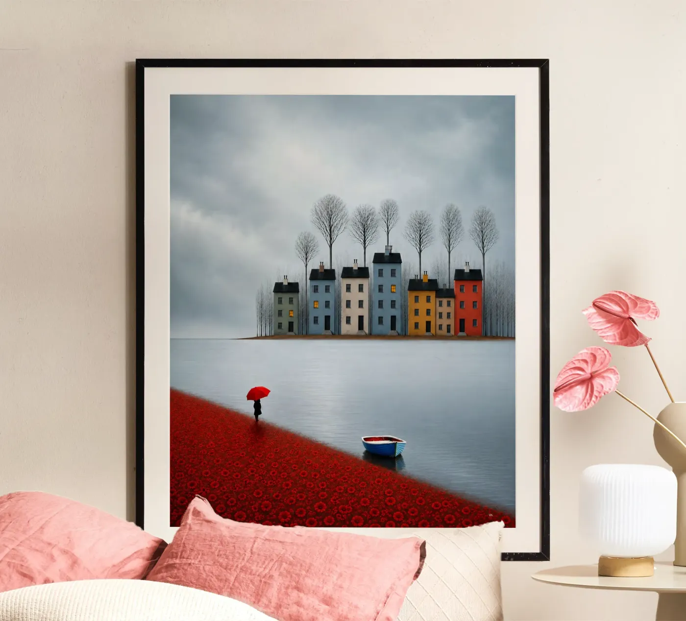 Abfahrt Poster von vincenzomarzocchiartist