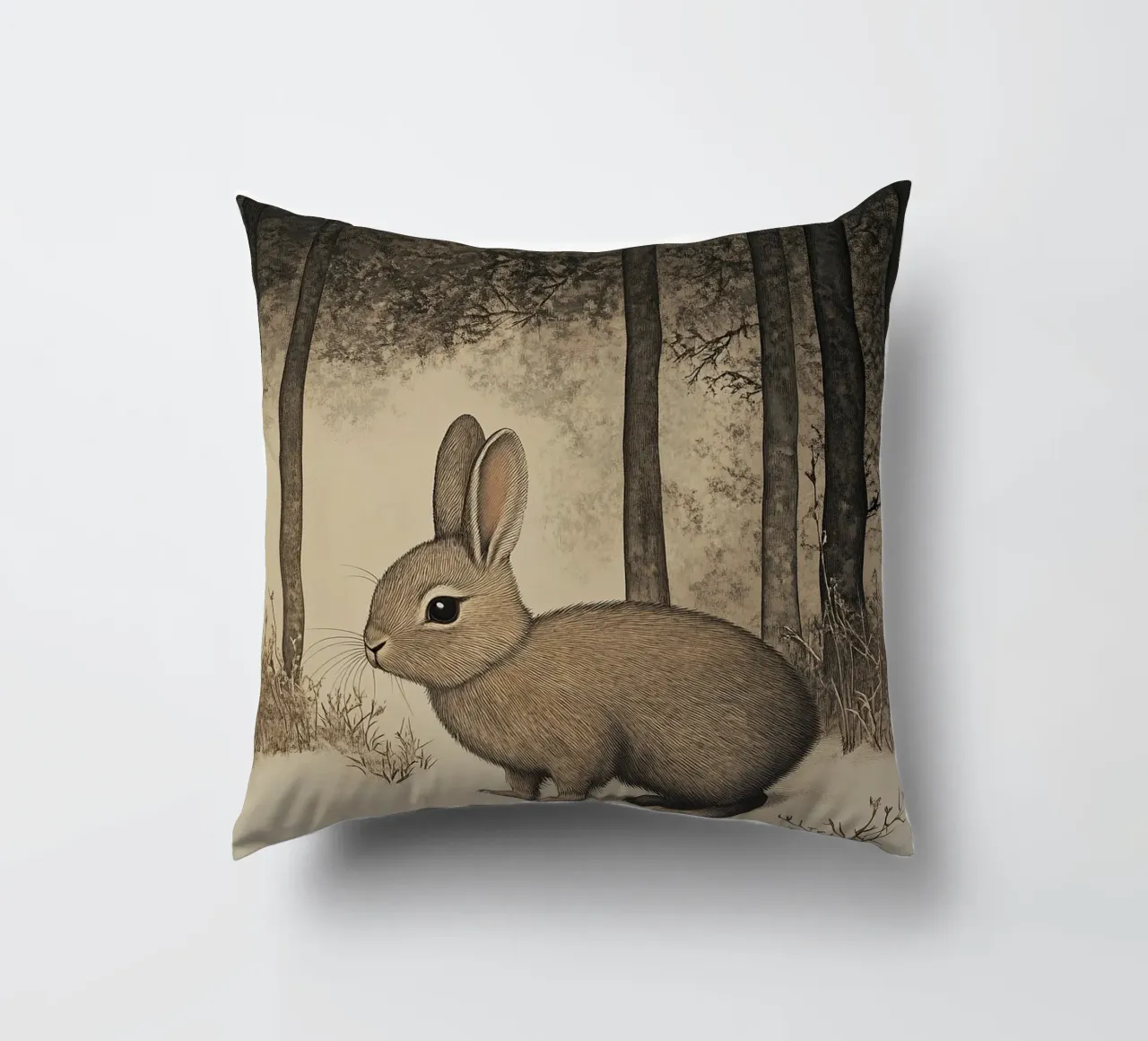 Kaninchen cuscino da Nikis Art Studio