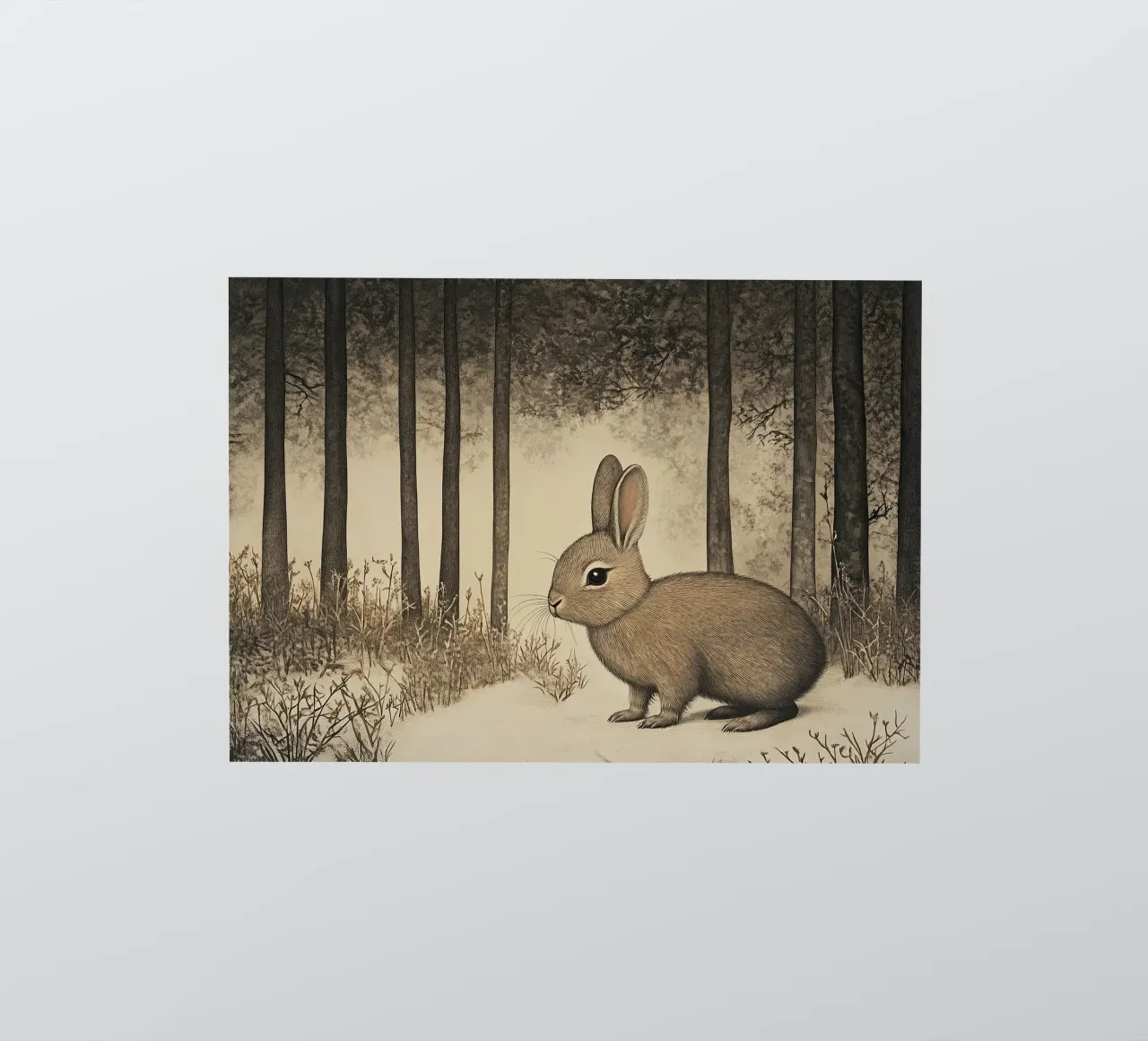 Kaninchen Sticker von Nikis Art Studio