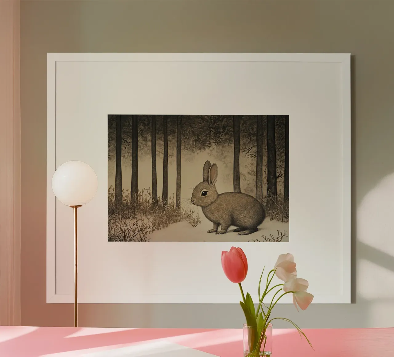 Kaninchen carta hahnemühle da Nikis Art Studio