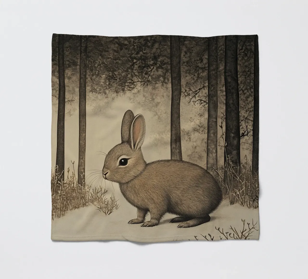 Kaninchen coperta in pile da Nikis Art Studio