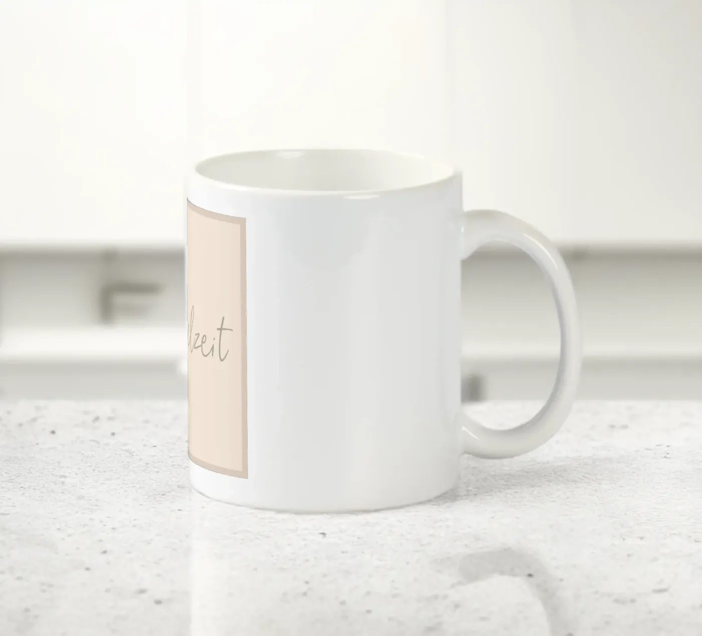 Cuddle time ceramic mug by Sabrina Ziegenhorn