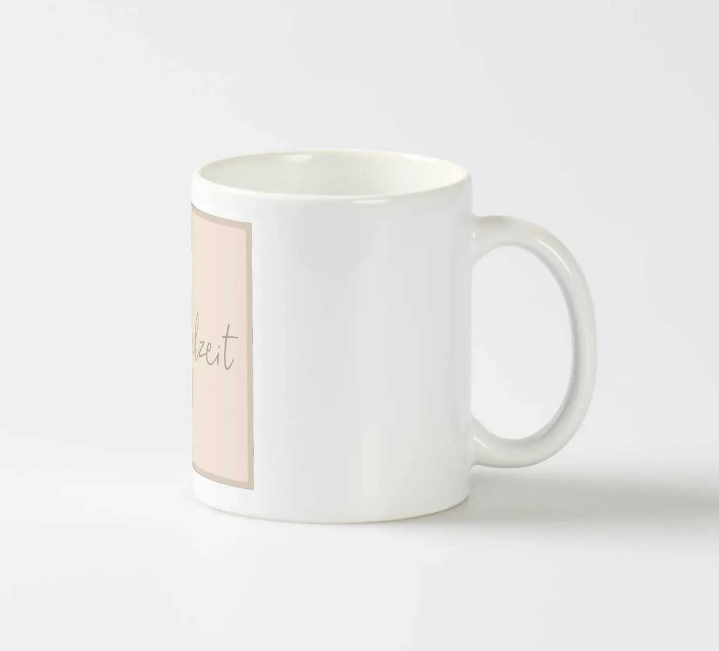Cuddle time ceramic mug by Sabrina Ziegenhorn