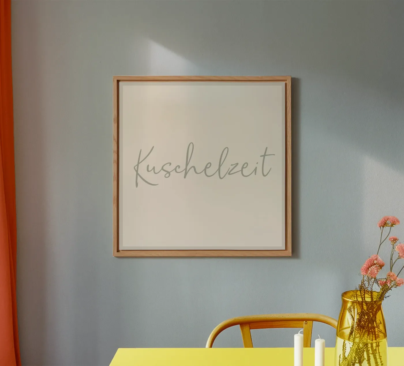 Tempo di coccole alluminio dibond da Sabrina Ziegenhorn