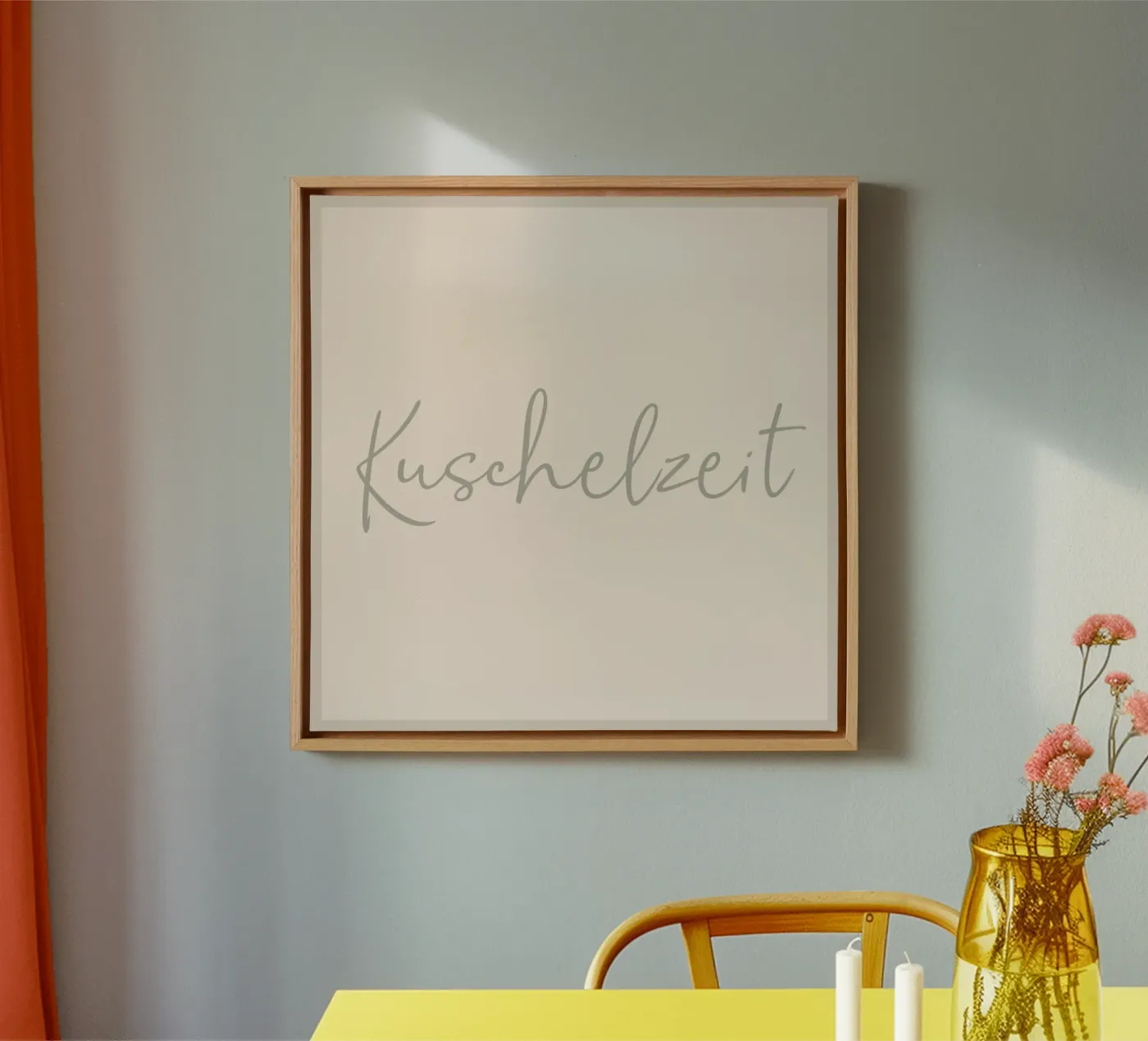 Cuddle time canvas by Sabrina Ziegenhorn