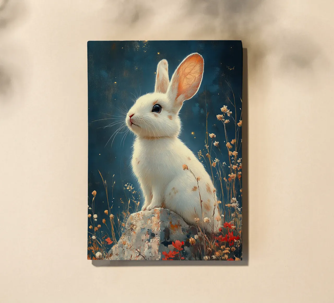 Un coniglio pieno di gioia di vivere diario da Nikis Art Studio