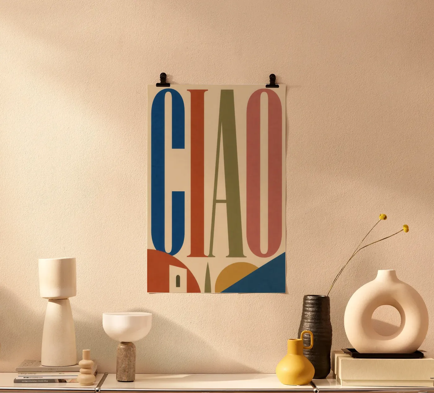 Hallo poster van encourager