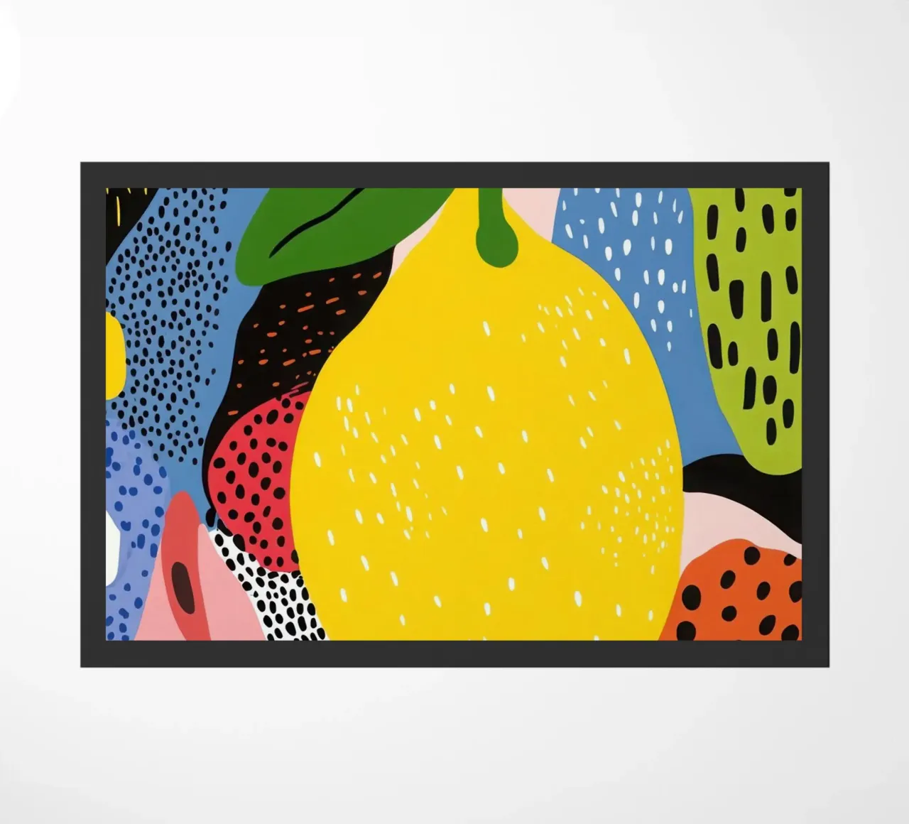 Citron Pop Art zerbino da Pop and Fruits - Affiches & posters