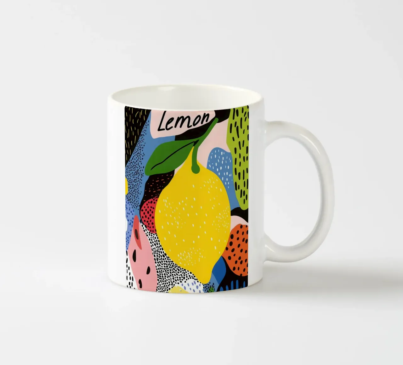 Citron Pop Art tazza in ceramica da Pop and Fruits - Affiches & posters