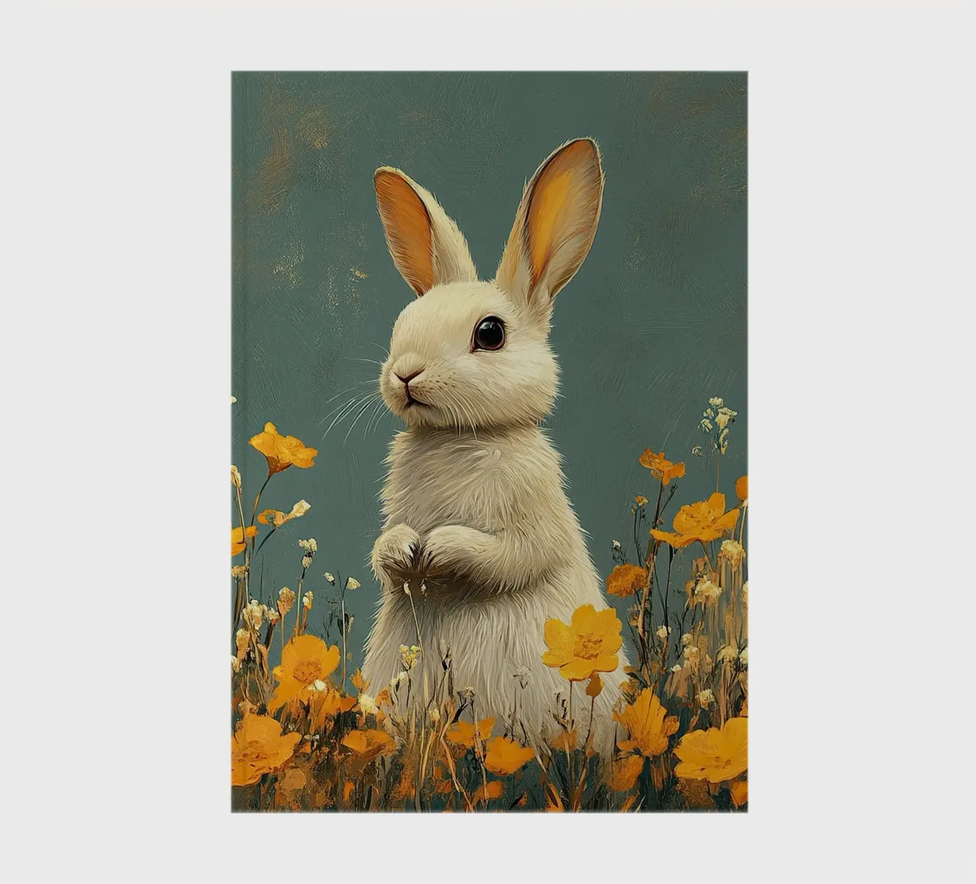 Rabbit notebook by Nikis Art Studio