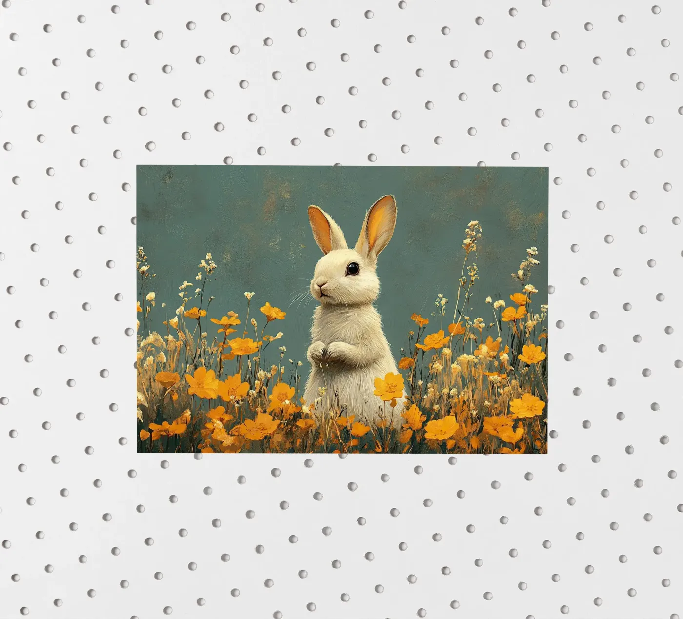 Rabbit sticker by Nikis Art Studio