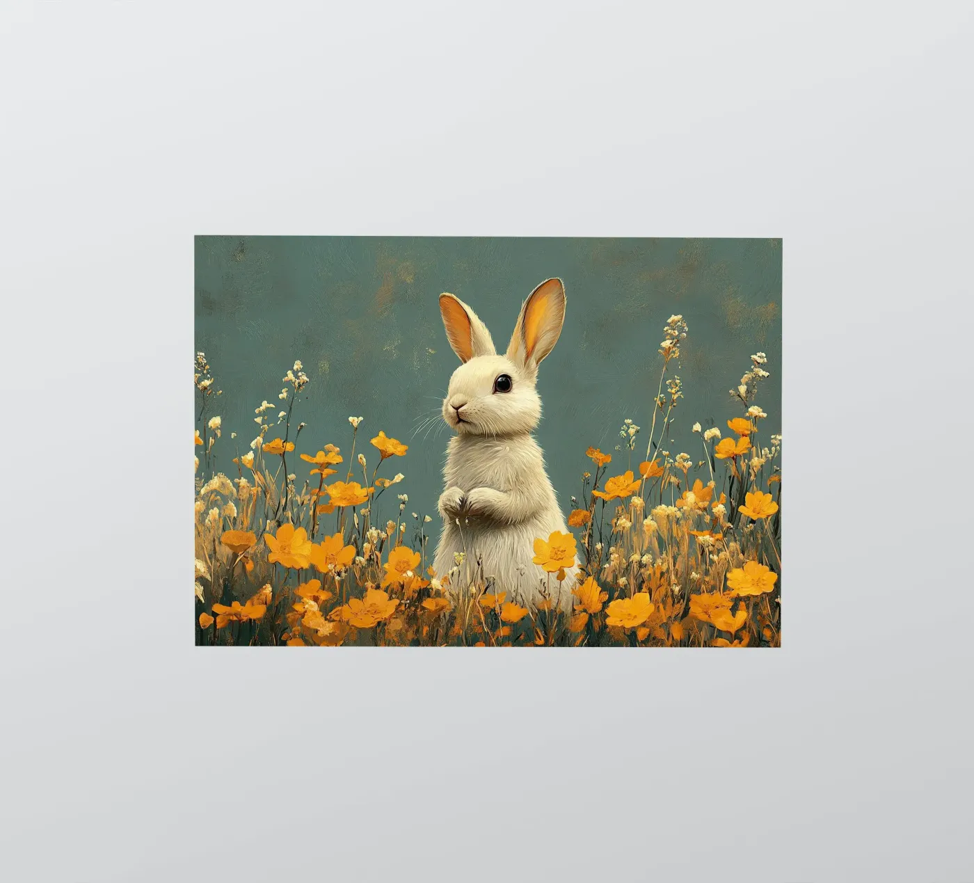 Rabbit sticker by Nikis Art Studio