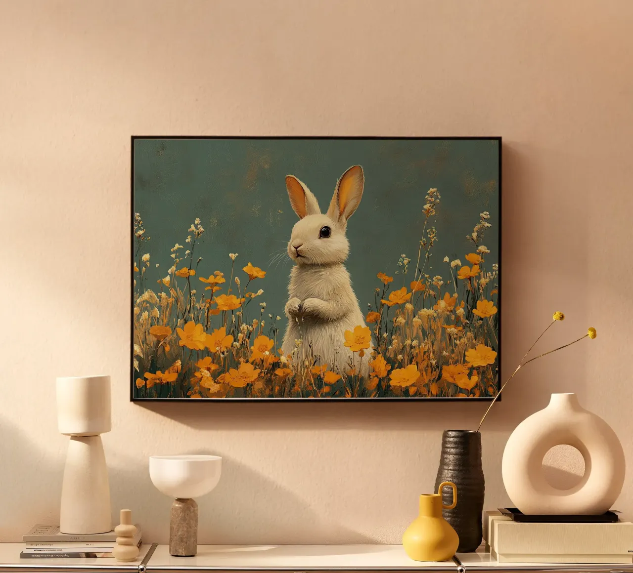 Coniglio alluminio dibond da Nikis Art Studio
