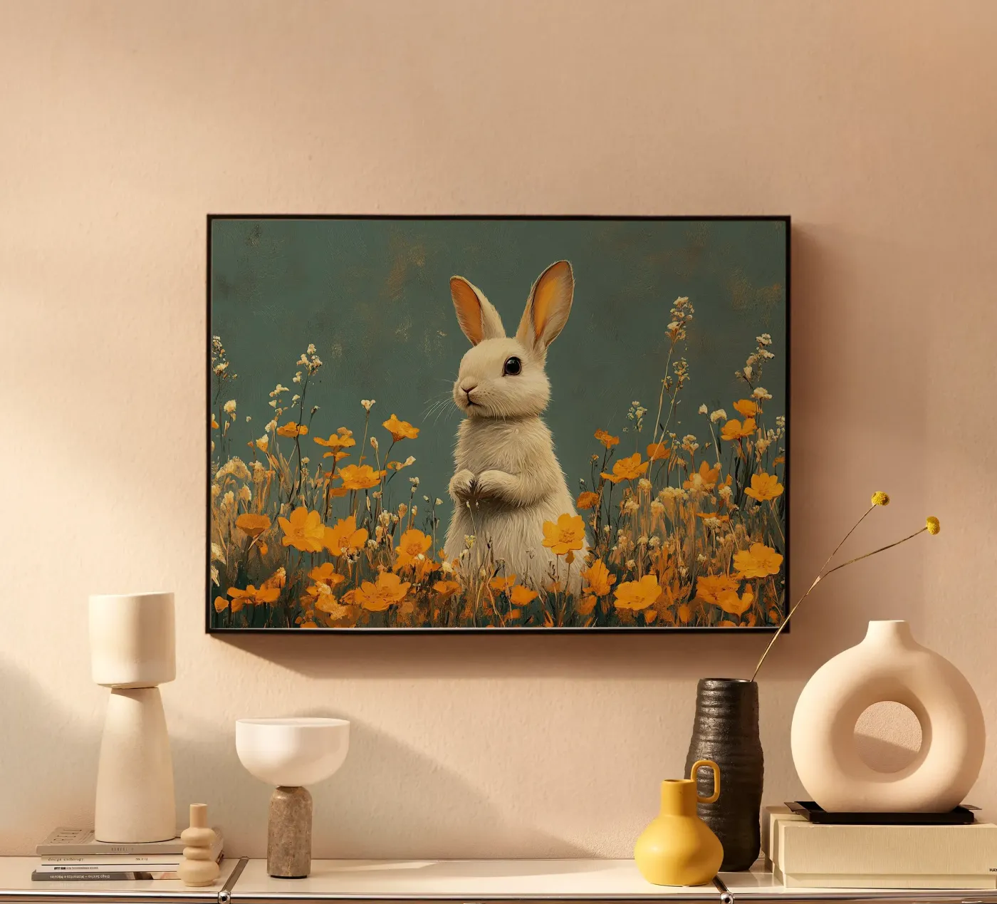 Rabbit forex plate by Nikis Art Studio