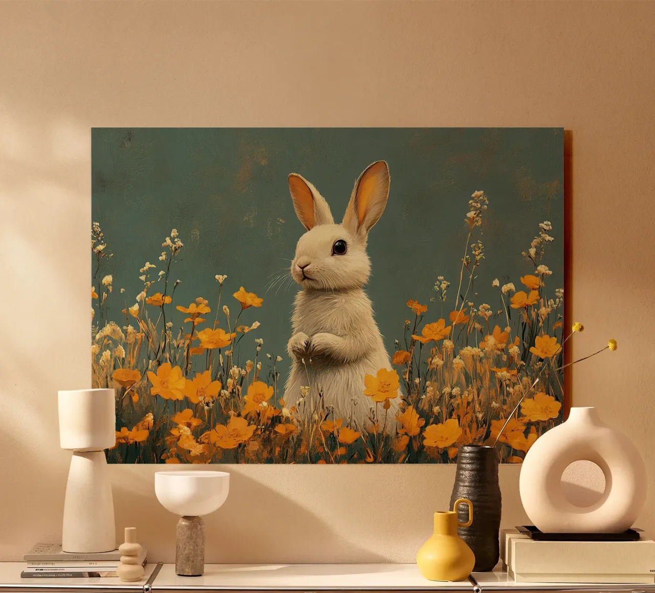 Rabbit forex plate by Nikis Art Studio