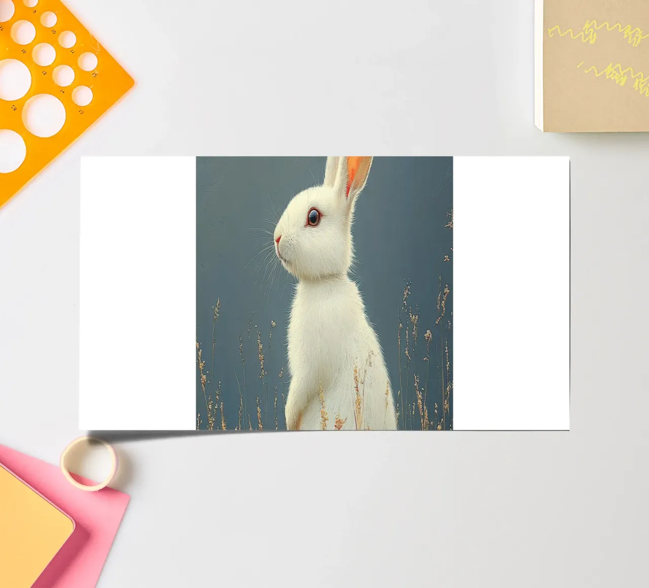 Rabbit sticker sheet by Nikis Art Studio