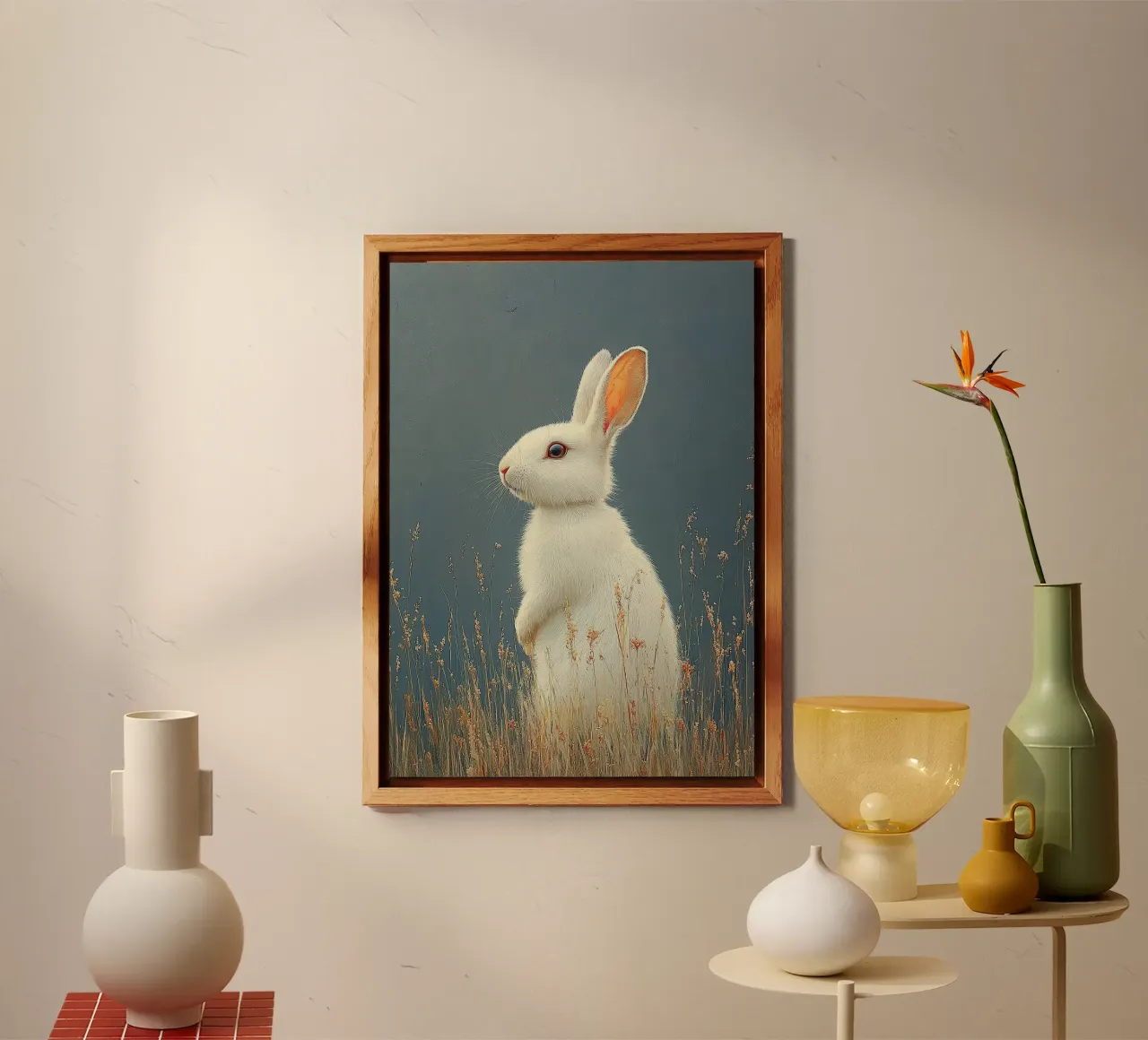 Rabbit forex plate by Nikis Art Studio