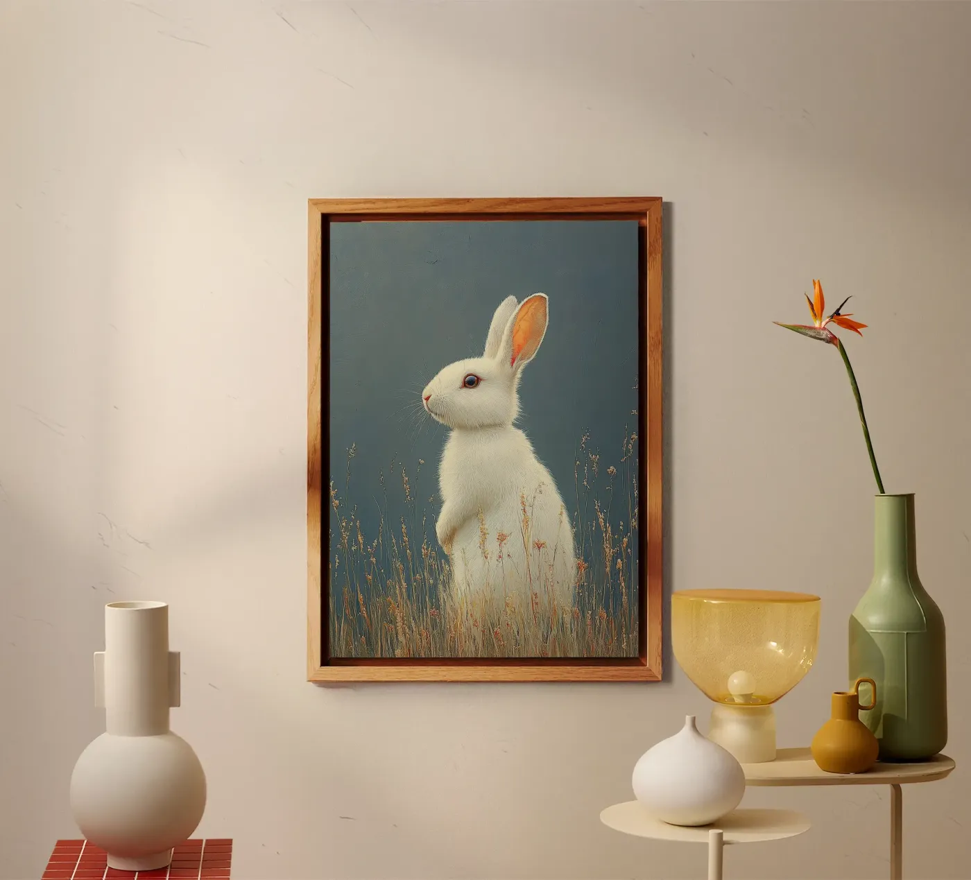 Rabbit forex plate by Nikis Art Studio