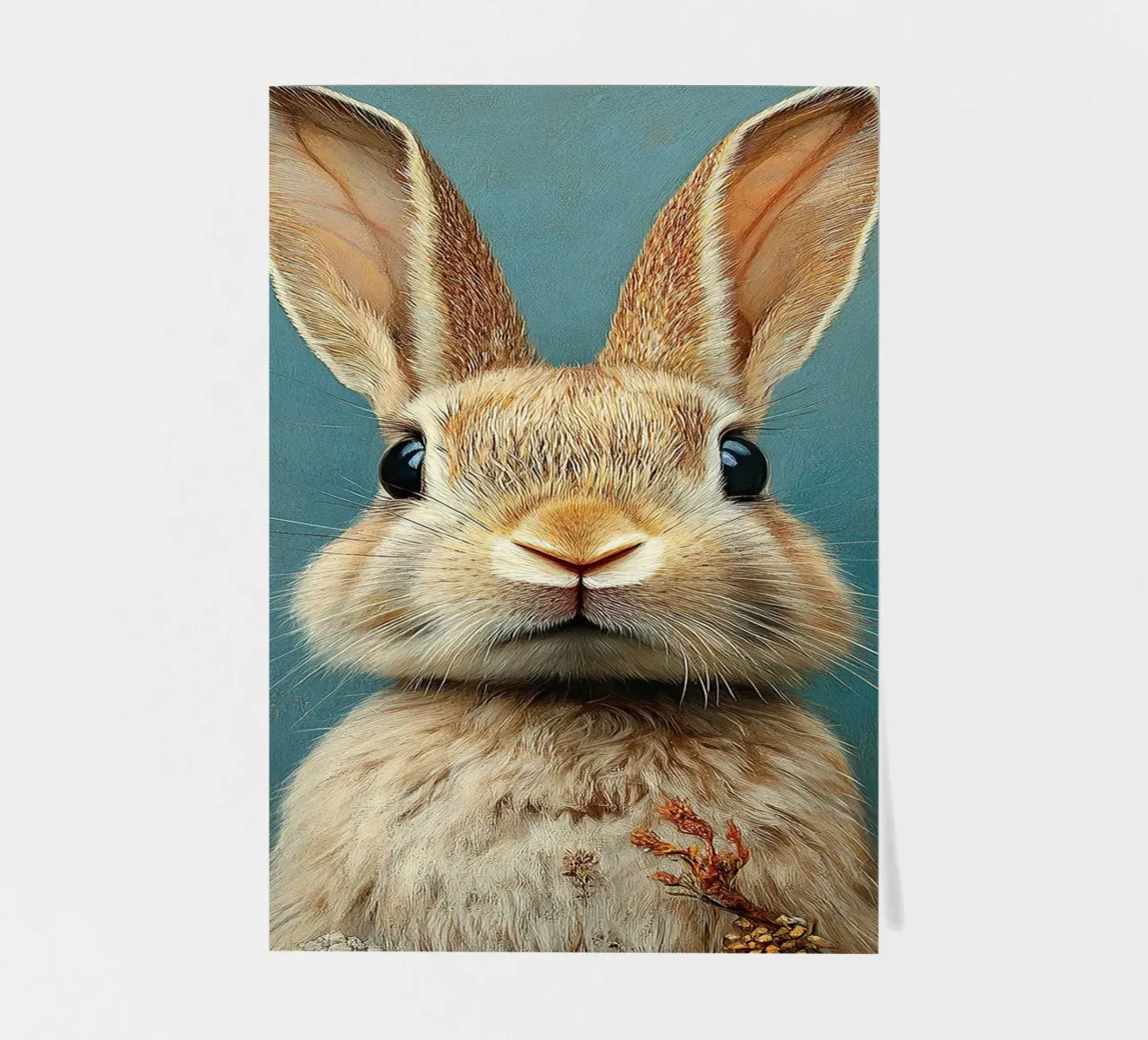 Lapin planche autocollant de Nikis Art Studio