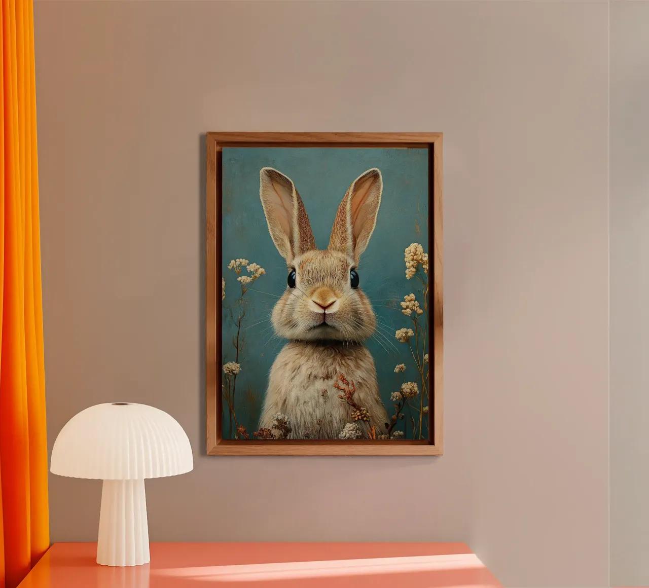 Lapin alu dibond de Nikis Art Studio