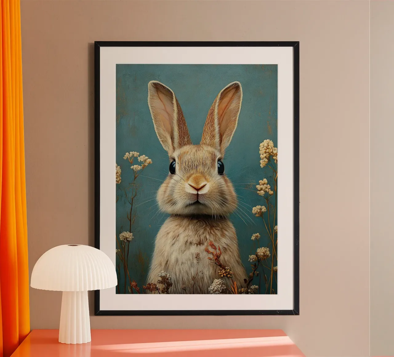 Coniglio poster da Nikis Art Studio