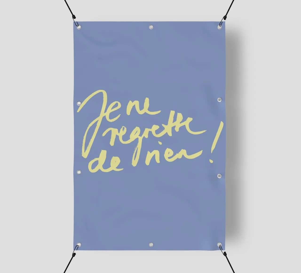 Je ne regrette de rien 2 telo in pvc da Studio Memb