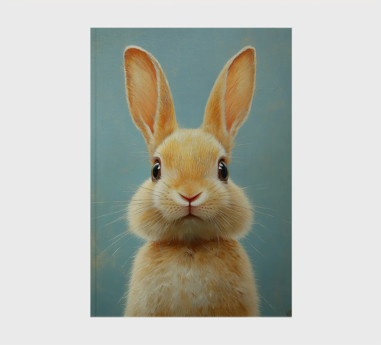 Rabbit notebook by Nikis Art Studio