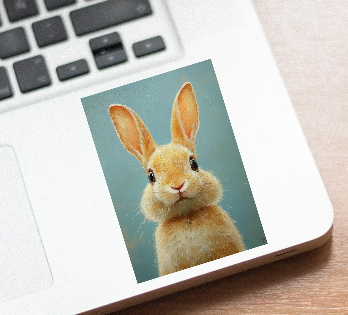 Rabbit sticker by Nikis Art Studio