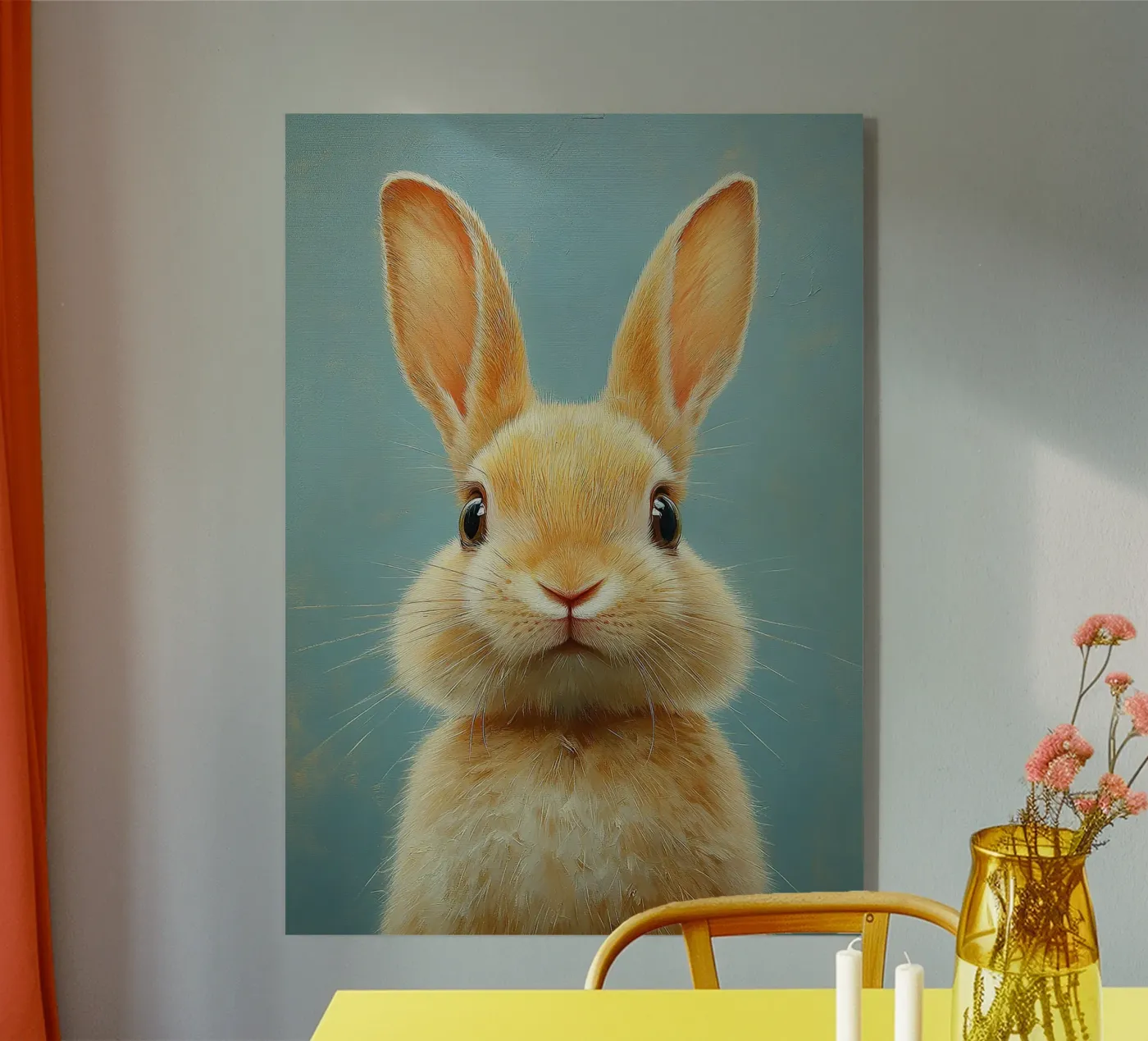 Rabbit plexiglas de Nikis Art Studio