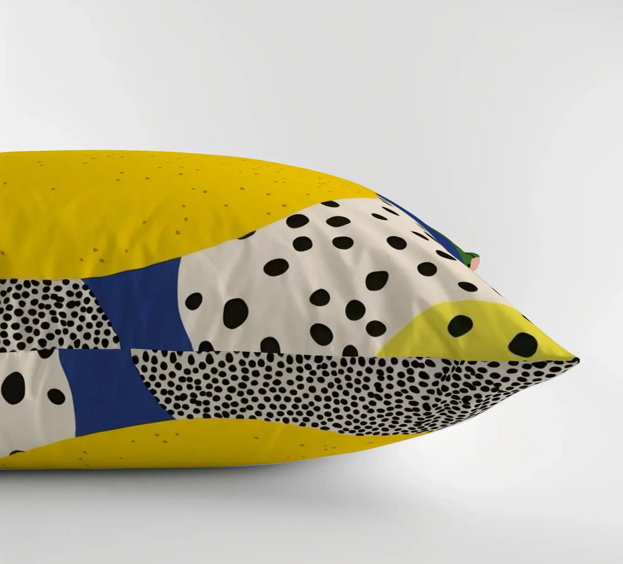 Citron Abstrait cuscino da Pop and Fruits - Affiches & posters