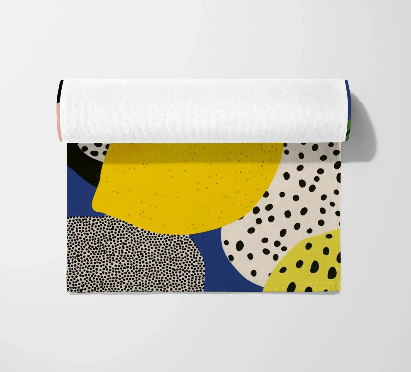 Citron Abstrait telo mare da Pop and Fruits - Affiches & posters