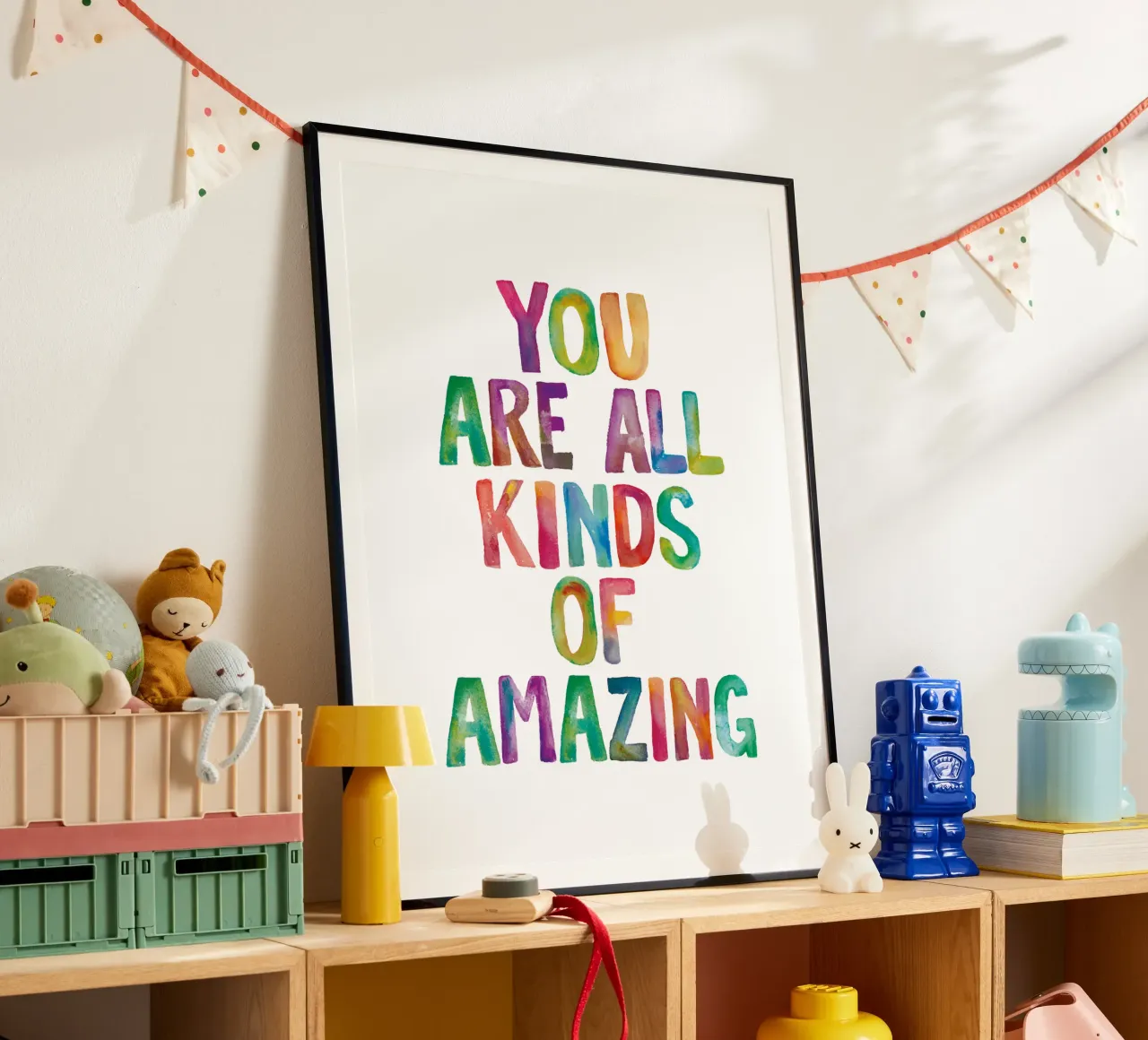 Sei tutti i tipi di incredibile design tipografico arcobaleno carta hahnemühle da THE MOTIVATED TYPE