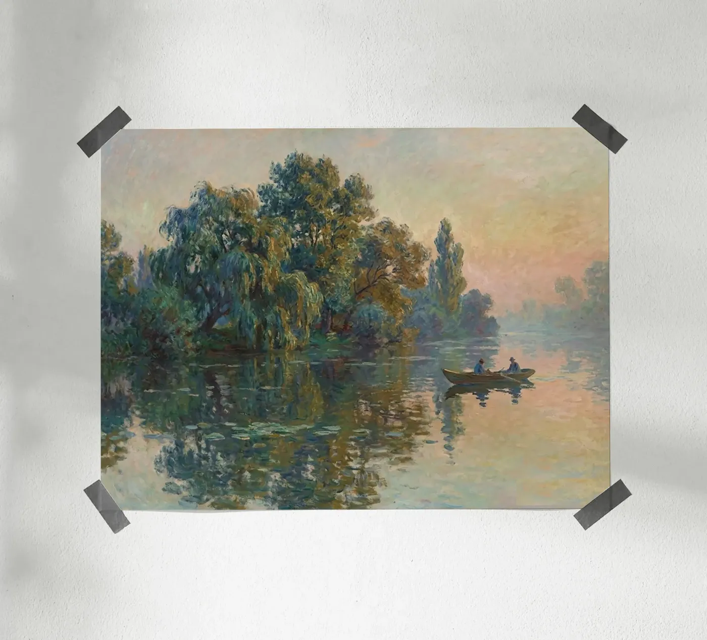Misty River Reflections poster da Kymbohnson