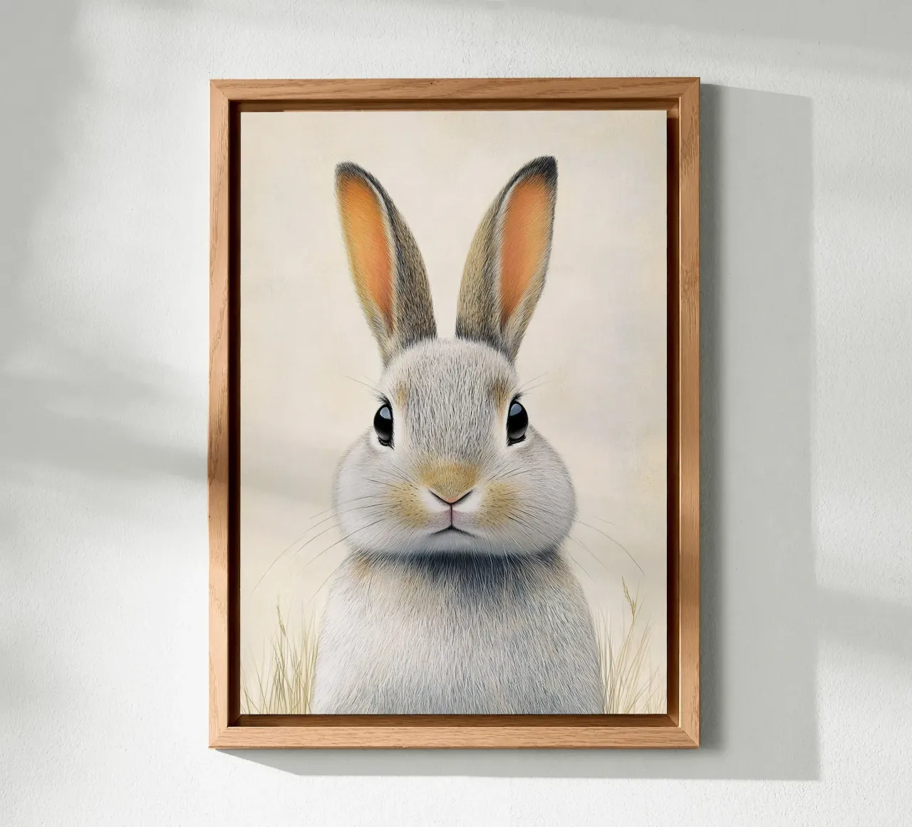 Rabbit: The leap of freedom forex plate by Nikis Art Studio