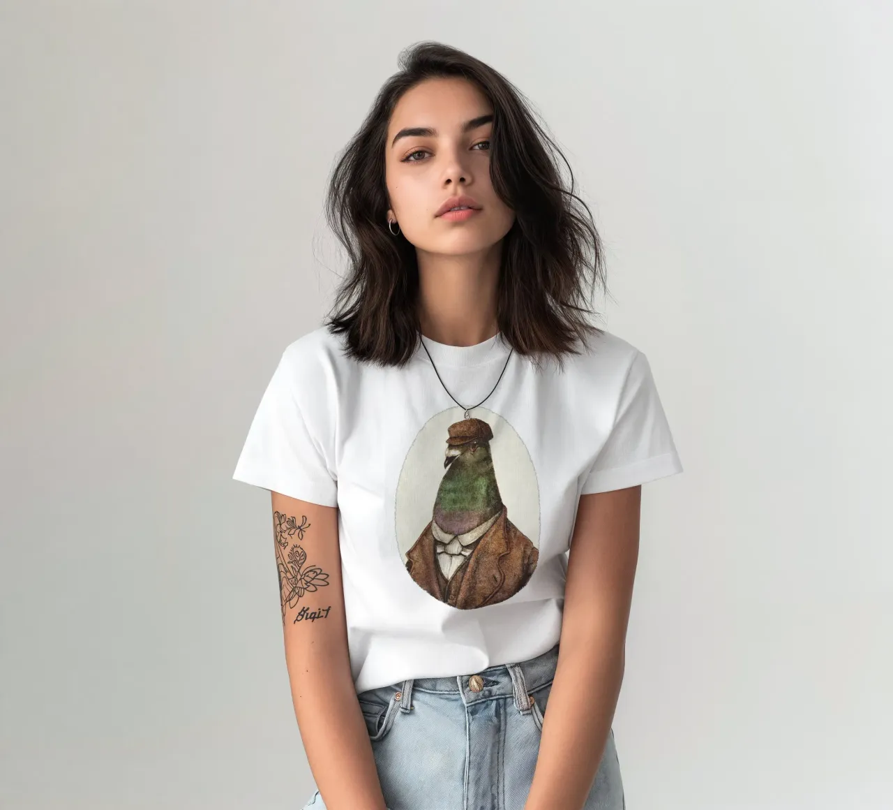 Il piccione di una volta - Nostalgia in volo t-shirt da mikekoubou