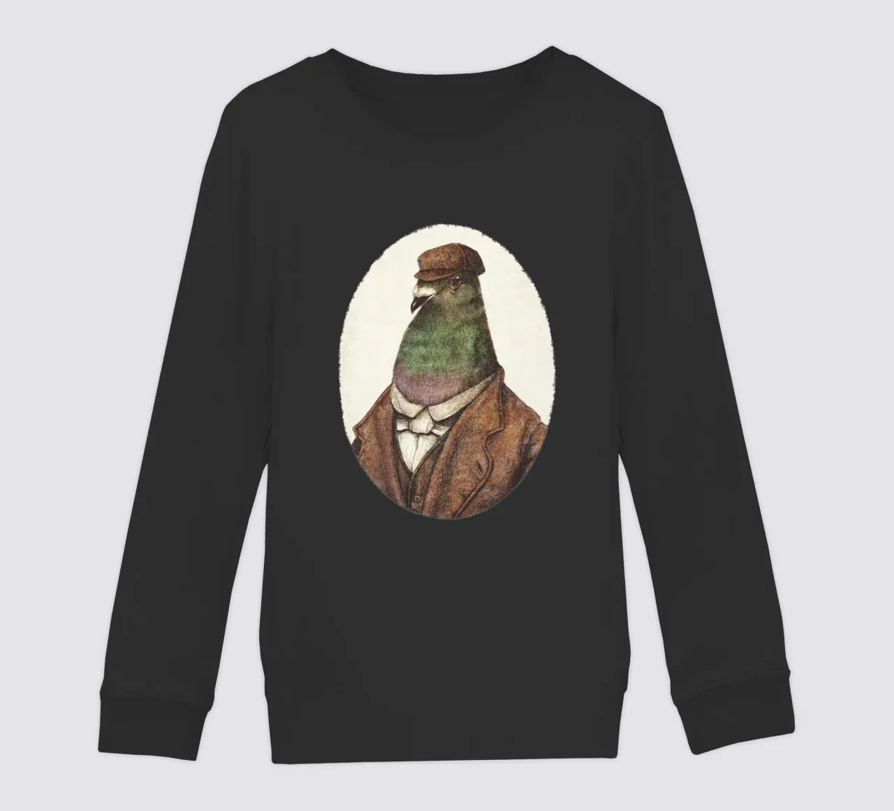 Il piccione di una volta - Nostalgia in volo felpa bambino da mikekoubou